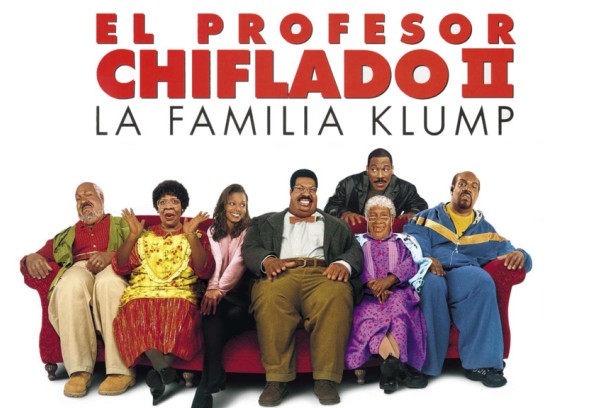El profesor chiflado II: la familia Klump
