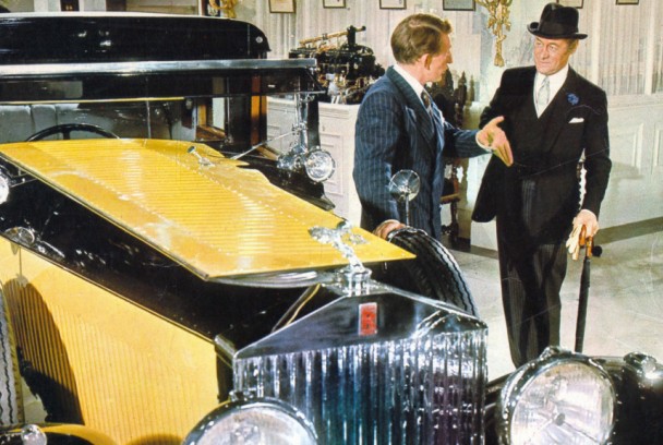 El Rolls Royce amarillo