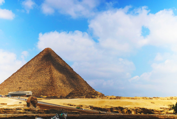 La gran pirámide de Guiza