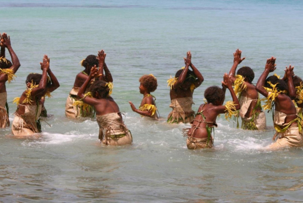 Los secretos de la música de agua de Vanuatu