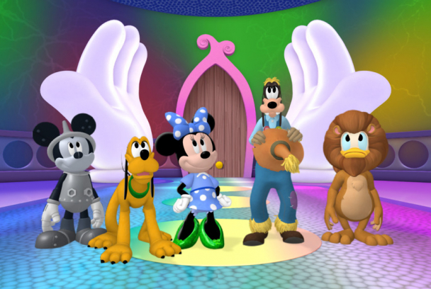 La casa de Mickey Mouse El Mago de Dizz
