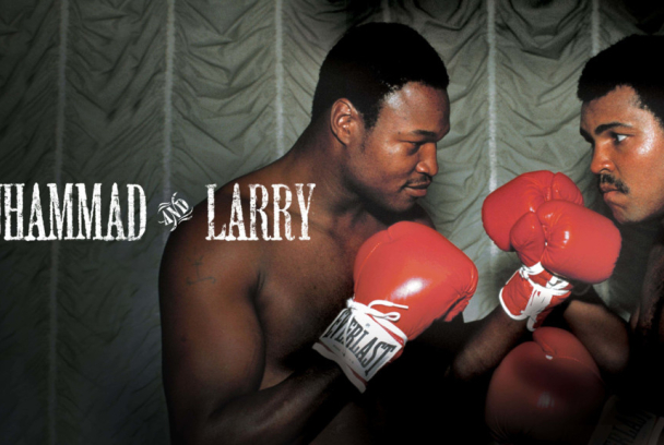Muhammad Ali y Larry Holmes