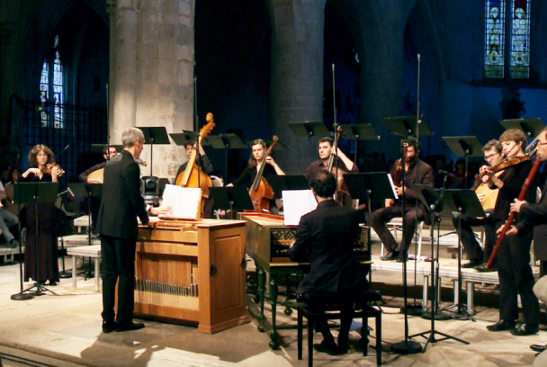 Musique sacrée de Charpentier avec l'Ensemble Correspondances au festival d'Ambronay