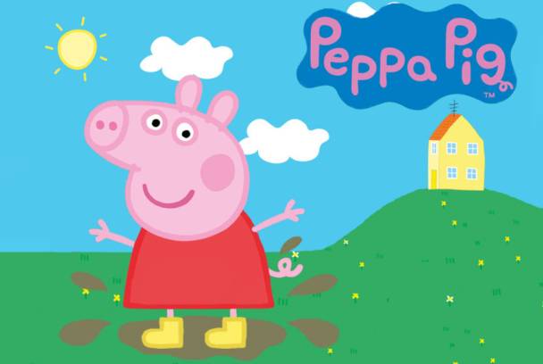 Peppa de la casita discount