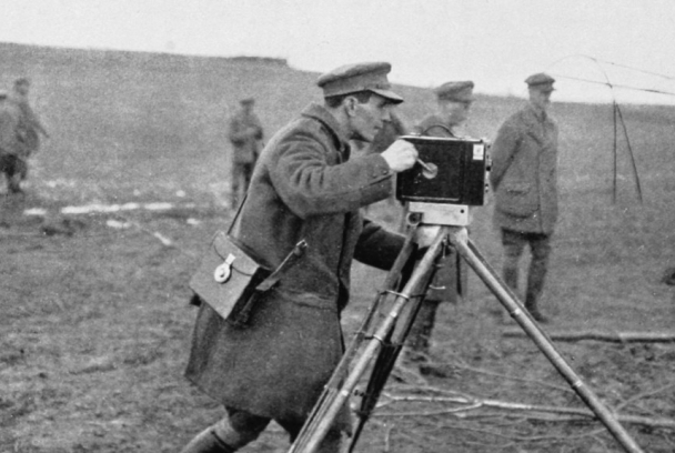 Primera Guerra Mundial: reportero en el frente
