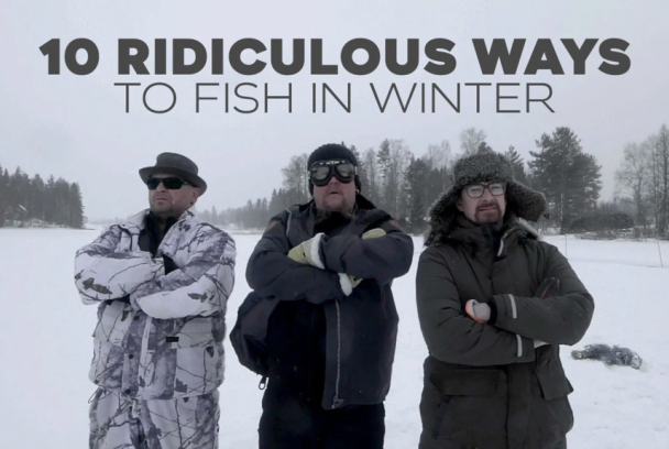 10 Ridiculous Ways to Fish in Winter