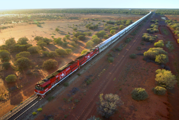 En tren por el mundo desde cielo